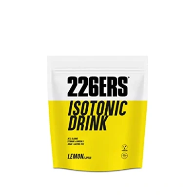 Imagen de 226ERS Isotonic Drink Isotónico en Polvo, Bebida Deportiva Isotónica con Sales Minerales y Beta Alanina para Hidratación, Sin Gluten Limón 500 gr