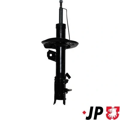 Imagen de JP GROUP 4042101780 amortiguador Eje delantero, derecha Presión de gas Bitubular Columna Espiga arriba NISSAN: Qashqai / Qashqai+2 I