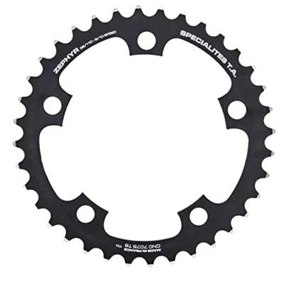 Imagen de Spécialités TA Zephyr Compact 110pcd 5 Brazos 9/10/11 Velocidad Interior Plato, Adultos Unisex, Negro, 38 Dientes