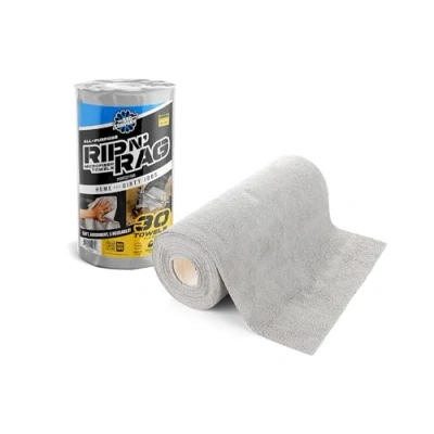 Imagen de The Rag Company Toallas de microfibra multiusos Rip N&#039; Rollo 30 unidades 180 g/m², RNR30G
