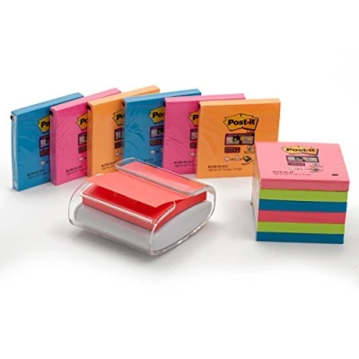 Imagen de Post It Pro Z Note Dispensador de notas, con 1 paquete color blanco/ transparente