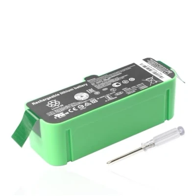 Imagen de 1800LI Ersatz Batería para Roomba Robots 680500 600 700 800 900 595 670 671 675 677 681 685 690 691 695 696 760 761 770 780 790 860 870 871 880 960 965 966 980 Cleaner Aspirapolvere RoboVac 14.4V 26Wh