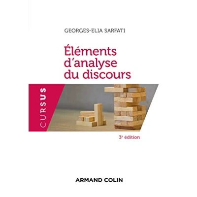 Imagen de Eléments Danalyse Du Discours 3e Éd. (ebook)