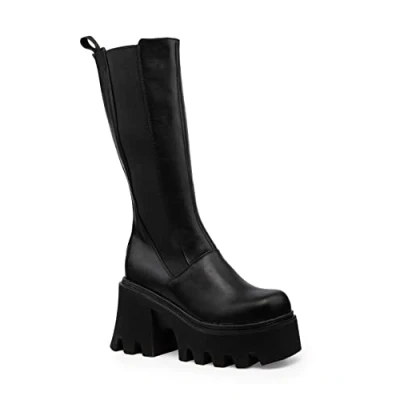Imagen de LAMODA Tear Em&#039; Up, Bota de Tobillo Mujer, Color Negro, 36 EU
