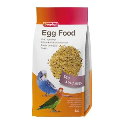Imagen de Beaphar Pasta DE Huevo PERIQUITOS, AGAPORNIS, PEQUEÑAS COTORRAS 1KG