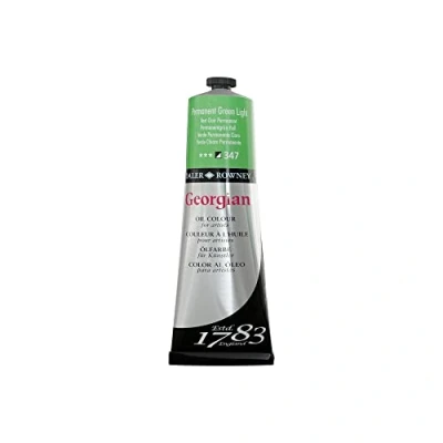Imagen de Daler Rowney Georgian Pintura al óleo magníficos colores 225 ml Verde permanente claro