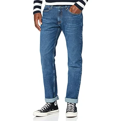 Imagen de Lee Legendary Slim, Jeans para Hombre, Azul (Dark Worn in), 30W / 32L