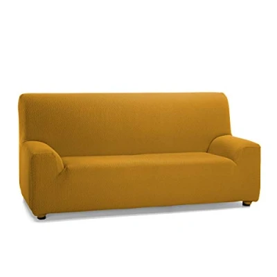 Imagen de Martina Home Funda Sofá Elástico Túnez 3 Plazas Mostaza