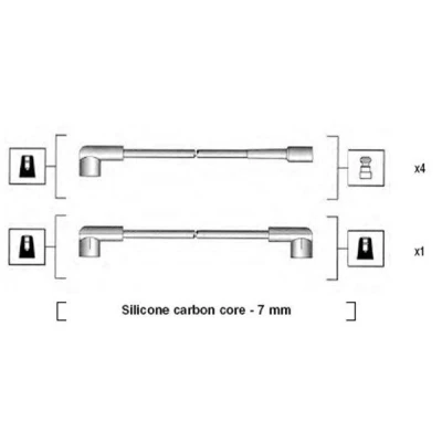 Imagen de MAGNETI MARELLI 941245010808 Juego de Cables Encendido FSO: 125P Berlina