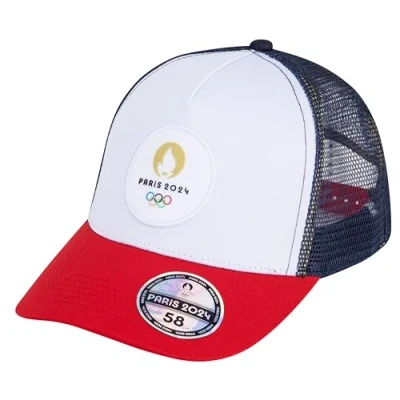 Imagen de Paris 2024 Gorra oficial de los Juegos Olímpicos (talla ajustable), multicolor, Talla única