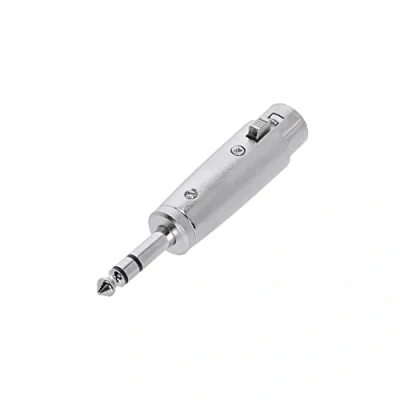Imagen de Adam Hall Connectors 4 STAR a XF3 JM3 Adaptador XLR hembra jack de 6,3 mm macho estéreo