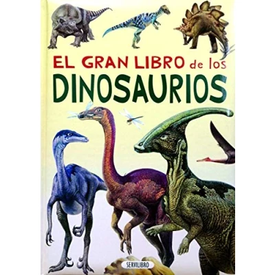 Imagen de Distripubli El Gran Libro de los Dinosaurios 26x20cm 200 pag, Multicolor (01414)