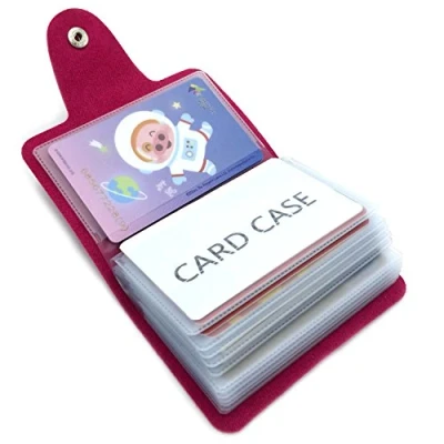 Imagen de AltomStar Tarjeteros Mujer para Credito (Rose Red)