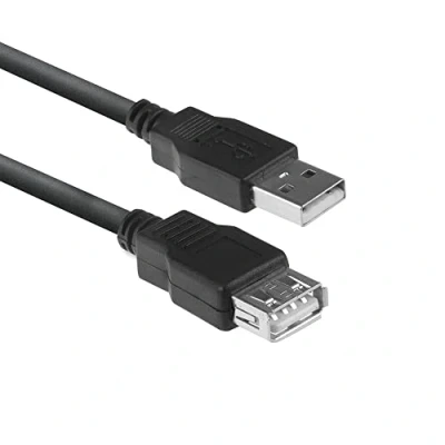Imagen de Act cables AC3040 usb extension cable 1.8m (m) to (f) 2.0 black
