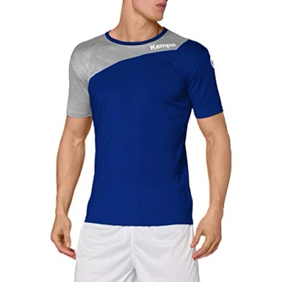 Imagen de Kempa Core 2.0 Shirt Camiseta De Juego Balonmano, Hombre, Azul Royal/Gris Oscuro me, XL