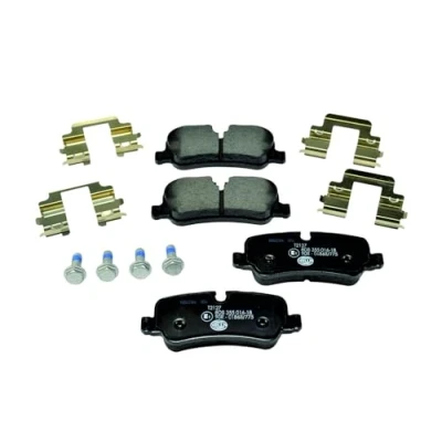 Imagen de HELLA 8DB 355 016 181 Juego de pastillas freno preparado para indicador desgaste con tornillos pinza accesorios