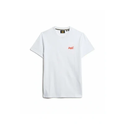 Imagen de Superdry TEE Vintage LOGO EMB Camiseta básica, Hombre, Talla: XXL, Optic hazard orange