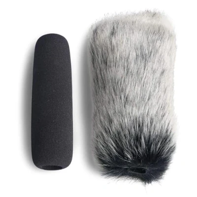 Imagen de YOUSHARES VideoMic Windscreen Protector de Viento y Cubierta Espuma para micrófono Exterior/Interior Rode VideoMic, NTG2, NTG1 WSVM (2 Unidades)