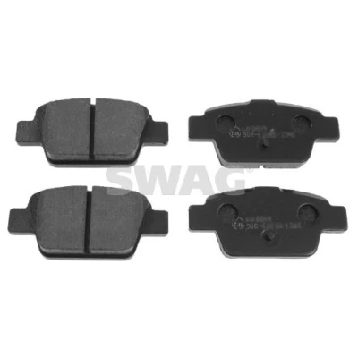 Imagen de SWAG 70 91 6556 Juego de pastillas freno Eje trasero excl. contacto avisador desgaste FIAT: Stilo Hatchback, BRAVO 2, Multi Wagon