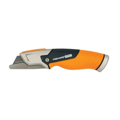 Imagen de Fiskars 1027222 Cutter con Cuchilla Fija, Naranja/Negro
