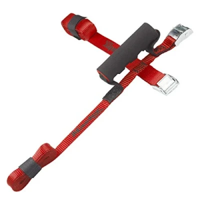 Imagen de Master Lock 3123EURDAT Cinchas de transporte con Asa, Rojo, 2.50 m x 25 mm 2