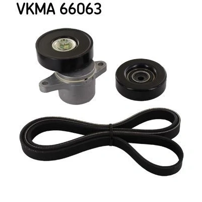 Imagen de SKF VKMA 66063 Juego de correas trapeciales poli V SUZUKI: Grand Vitara 2 SUV, I SUV Cabrio