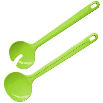 Imagen de Fackelmann Cubiertos para Ensalada, plástico, Verde, 29.5 x 8,2 2,6 cm