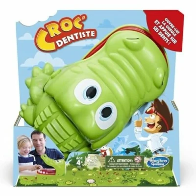 Imagen de Hasbro Gaming S7124286 Cocodrilo Juego de Mesa, Multicolor, Talla única (E4898801)