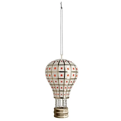 Imagen de ALESSI Mongolfiera Reale Adorno, Porcelana, Multicolor, 7,20 x 12,50 cm