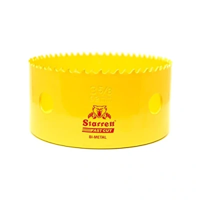 Imagen de Starrett, corona perforadora Fast Cut, color amarillo, Ø 92 mm FCH092