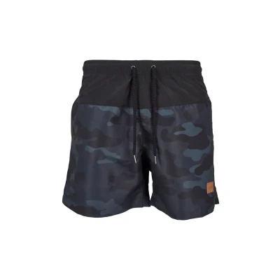 Imagen de Urban Classics Block Bañador, Hombre, Talla: 3XL, Blk/darkcamo