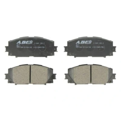 Imagen de ABE C12113ABE Juego de pastillas freno Eje delantero no preparado para indicador desgaste TOYOTA: Prius III Hatchback, Yaris II Hatchback