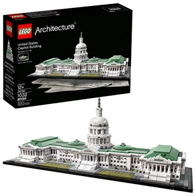 Imagen de LEGO Architecture 21030 United States Capitol Building Kit (1032 Piece) by