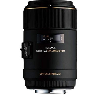 Imagen de Sigma EX DG Macro NAFD OS HSM Objetivo para Nikon (distancia focal fija 105 mm, apertura f/2.8 22, diámetro 79 mm) color negro