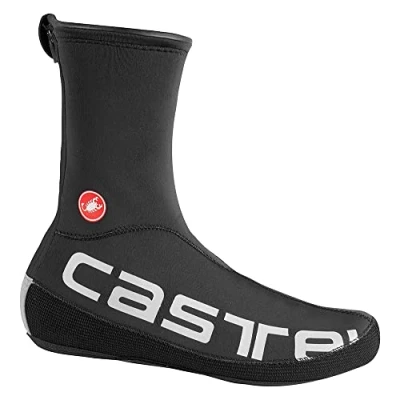 Imagen de CASTELLI Diluvio Ul Fundas para Zapatos de Ciclismo, Hombre, Black Silver Reflex, XX Large