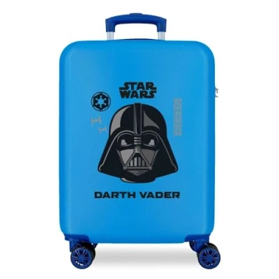 Imagen de Star Wars Darth Vader Maleta de Cabina Azul 38x55x20 cms Rígida ABS Cierre combinación Lateral 34L 2 kgs 4 Ruedas Dobles Equipaje Mano