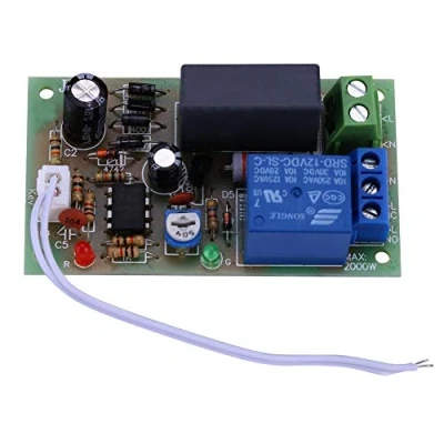 Imagen de Akozon Módulo de relé retardo Tiempo 220V, Función Disparo, Salida Directa(60 Segundos)