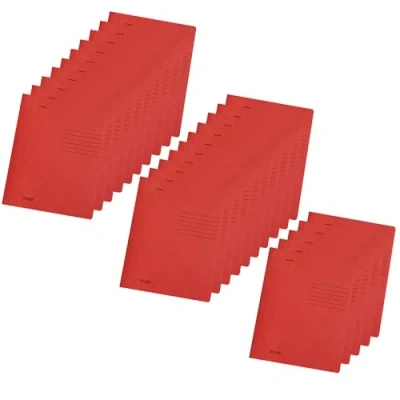 Imagen de FALKEN rápido grapadora reciclado Intensivo para DIN A4, 25 unidades), color rojo