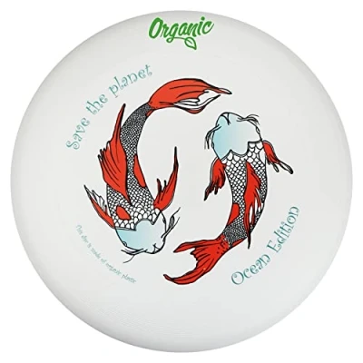 Imagen de Eurodisc Ultimate Frisbee Disc Disco de Lanzamiento para la competición utilizable en Una trayectoria Más 100 metros Kois Ocean Edition