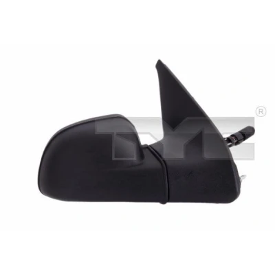 Imagen de Espejo retrovisor Tyc 328 0002 izquierda negro Ajuste por cable, plano RENAULT: CLIO 1