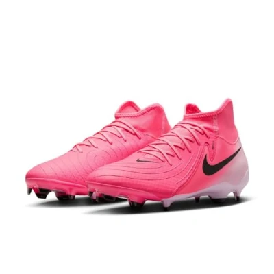 Imagen de Nike Performance Phantom LUNA II Academy FG/MG Botas de fútbol con tacos, Hombre, Talla: 43, Sunset pulse/black Zapatos