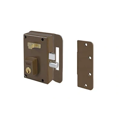 Imagen de Yale 10DHP Cerradura De Sobreponer Derecha Pintado
