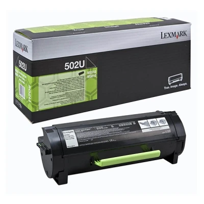 Imagen de Tóner Negro Extra Alto Rendimiento Lexmark 502u (20000 Pag) / Corporativo 50f2u0e