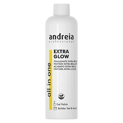 Imagen de Andreia Professional Extra Glow Finish para Dipping, Gel Polish, Builder y Uñas Acrílicas 250ml