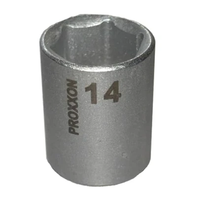 Imagen de Proxxon 23 729 Vaso de 1/4&quot;, Tamaño 14mm, Longitud Total 25mm
