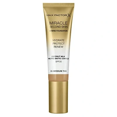 Imagen de Max Factor Miracle Second Skin Hybrid Base de maquillaje 30 ml