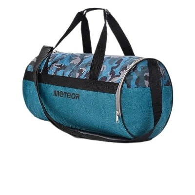 Imagen de Bolsa Deporte Viaje Gimnasio con Compartimento Separado para Zapatos Duffle Bag Hombre Mujer Ultraligera Plegable Deportiva 25 L Yoga Fin de Semana (Camo, L)