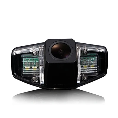 Imagen de la visión Nocturna cámara de Posterior Lente Trasera Impermeable Super CCD Imagen viruta para Honda Accord Civic EK/FD Odyssey Pilot Acura TSX