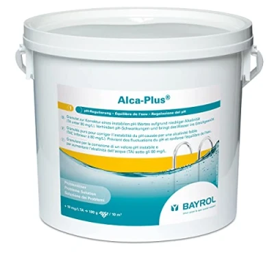 Imagen de Granulado para corrección de un pH inestable debido a la baja alcalinidad (TA inferior 80 mg/l) Alca Plus 5,0 kg Bayrol