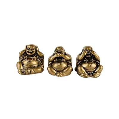 Imagen de lachineuse 6 Figuras de Buda con archivador., Sagesse Doré